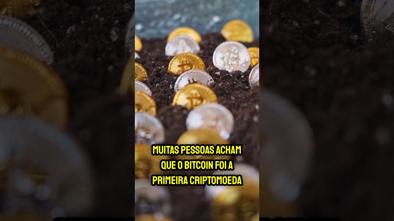 O BITCOIN N&Atilde;O FOI A PRIMEIRA CRITOMOEDA