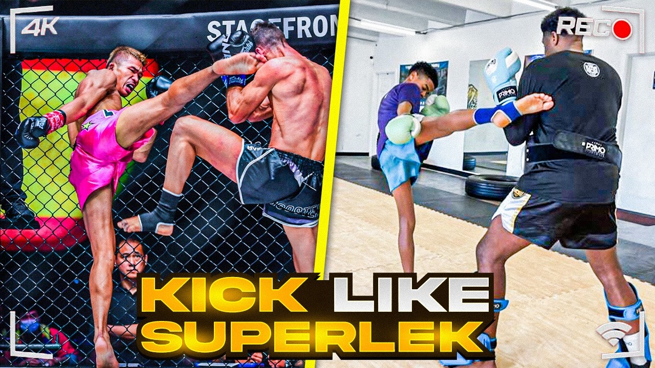 Superlek Style Muay Thai Kick: More Power & Speed Taught by WBC Champ Tito Johnson