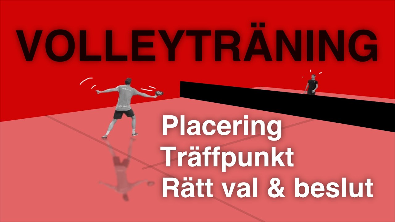 Häng med på träning - Tipsen som förbättrar ditt volleyspel
