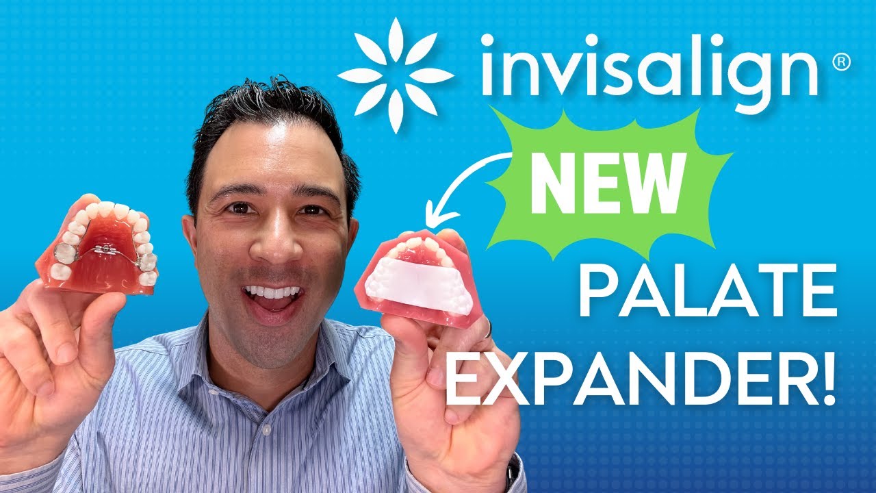 Invisalign's BRAND NEW Palate Expander in 2024!!  It's Removable.