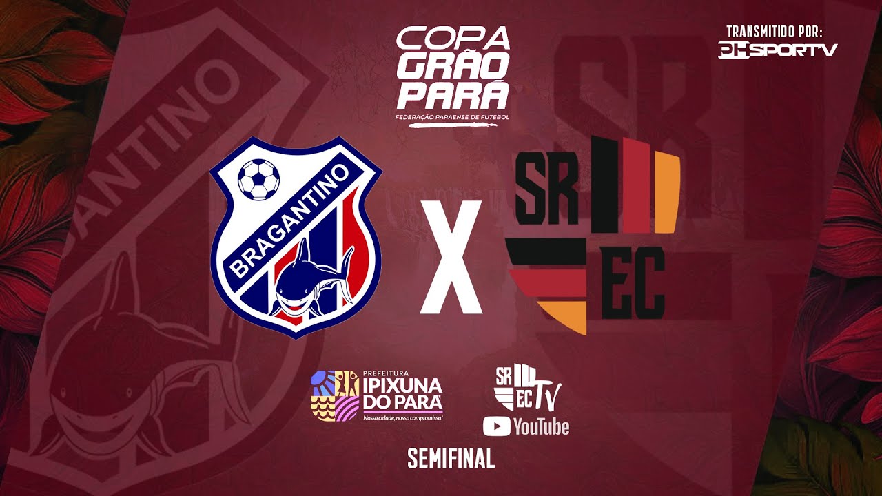 #AOVIVO - BRAGANTINO x SANTA ROSA | QUARTAS DE FINAL | COPA GR&Atilde;O PAR&Aacute; 2025