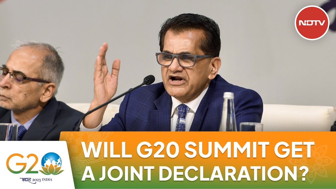 G20 Sherpa Amitabh Kant On Summit Declaration: 