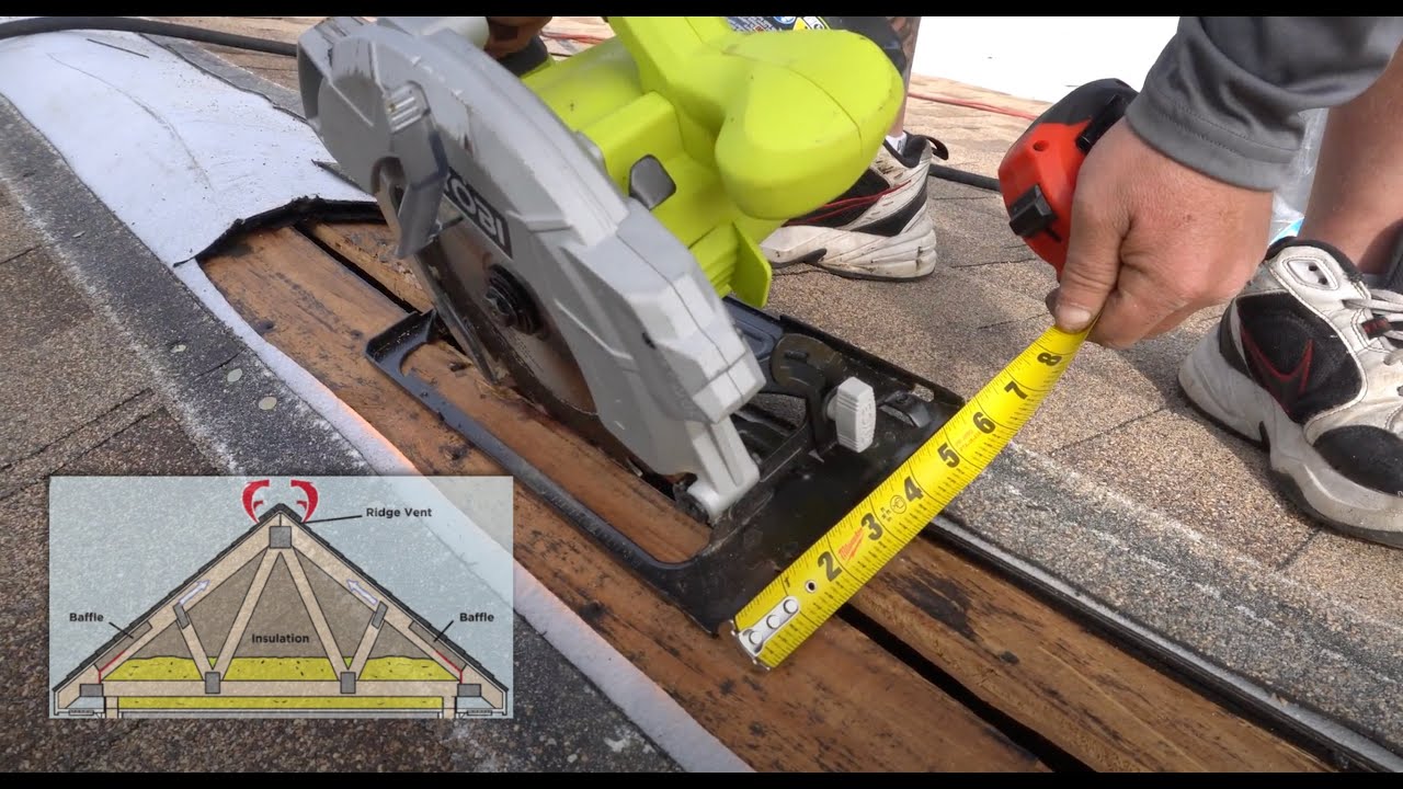 Explaining how to properly install Ridge Cap and Attic Ventilation for HVHZ Roof in South Florida