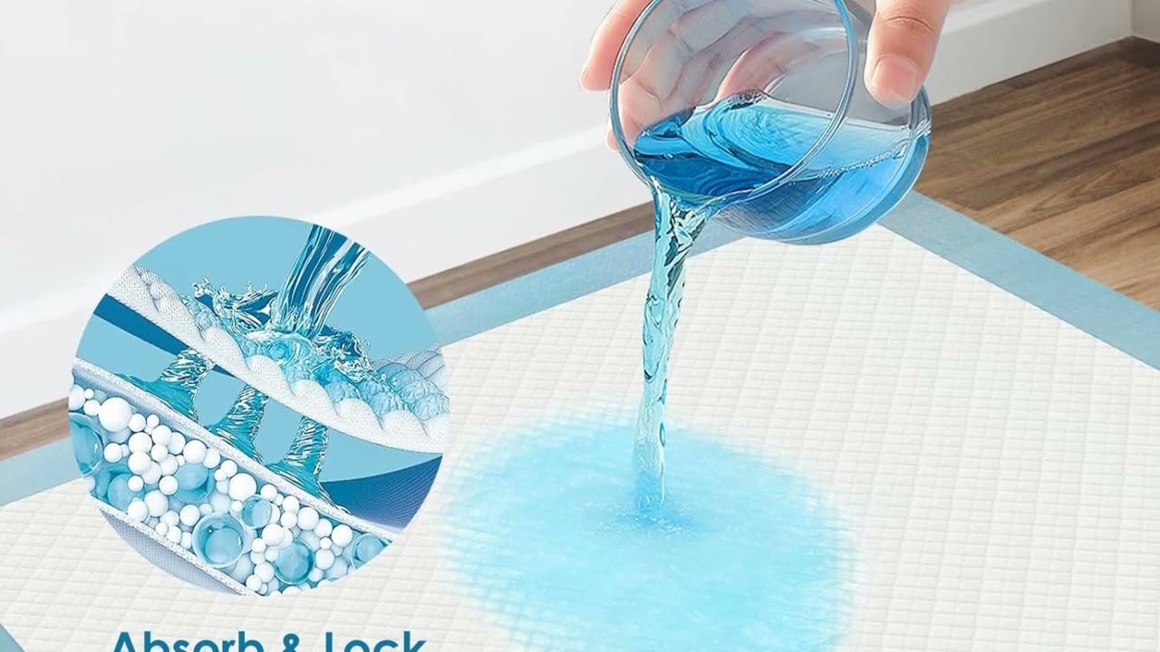 💧 Ultra Absorbent Bed & Puppy Pads | Leakproof, Quick Drying & Perfect for Incontinence