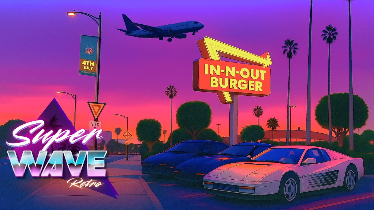 Synthwave Sunset Drive - Chillwave | Retrowave | Retro Vibes | 80s Mix [SUPERWAVE]