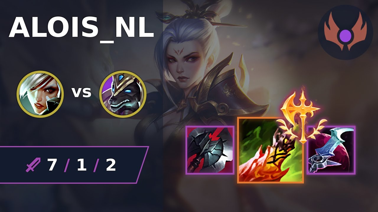 [ Alois_NL ] Riven TOP vs Nasus | EUW MASTER | LOL Season 2024