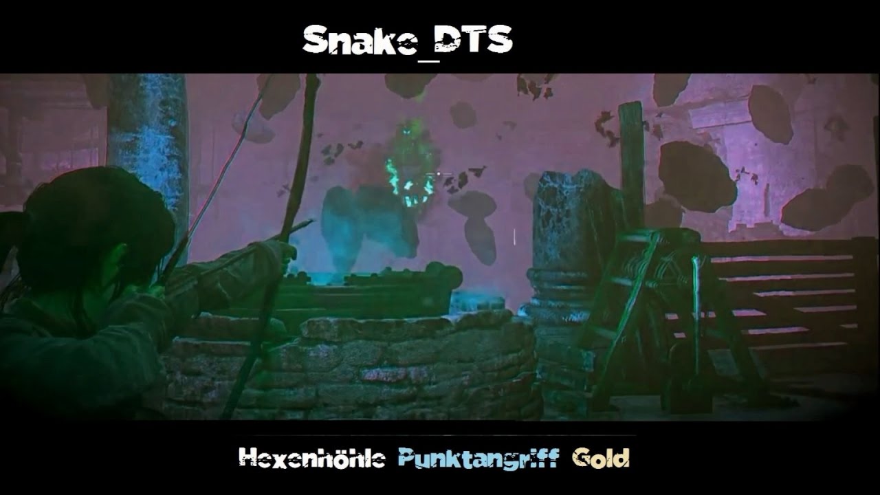 09 Rise Of The Tomb Raider Hexenhöhle Punktangriff Gold