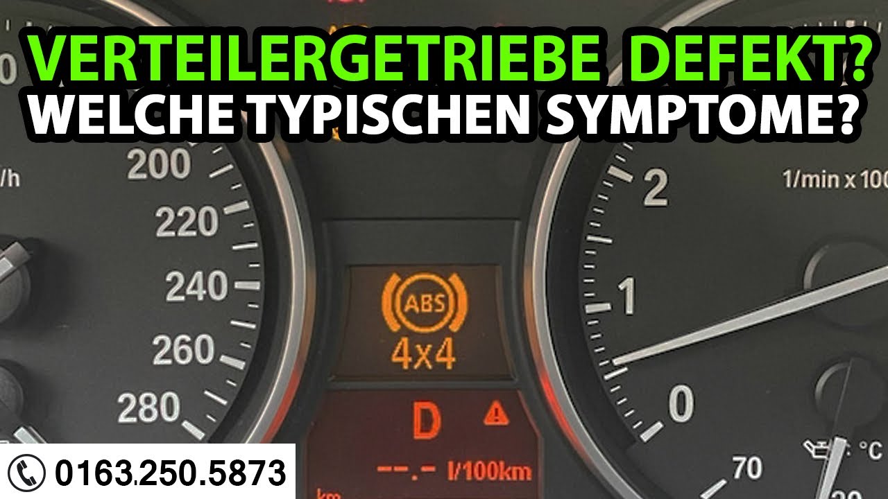 xDrive defekt ? Das solltest du über das Verteilergetriebe bei BMW wissen!
