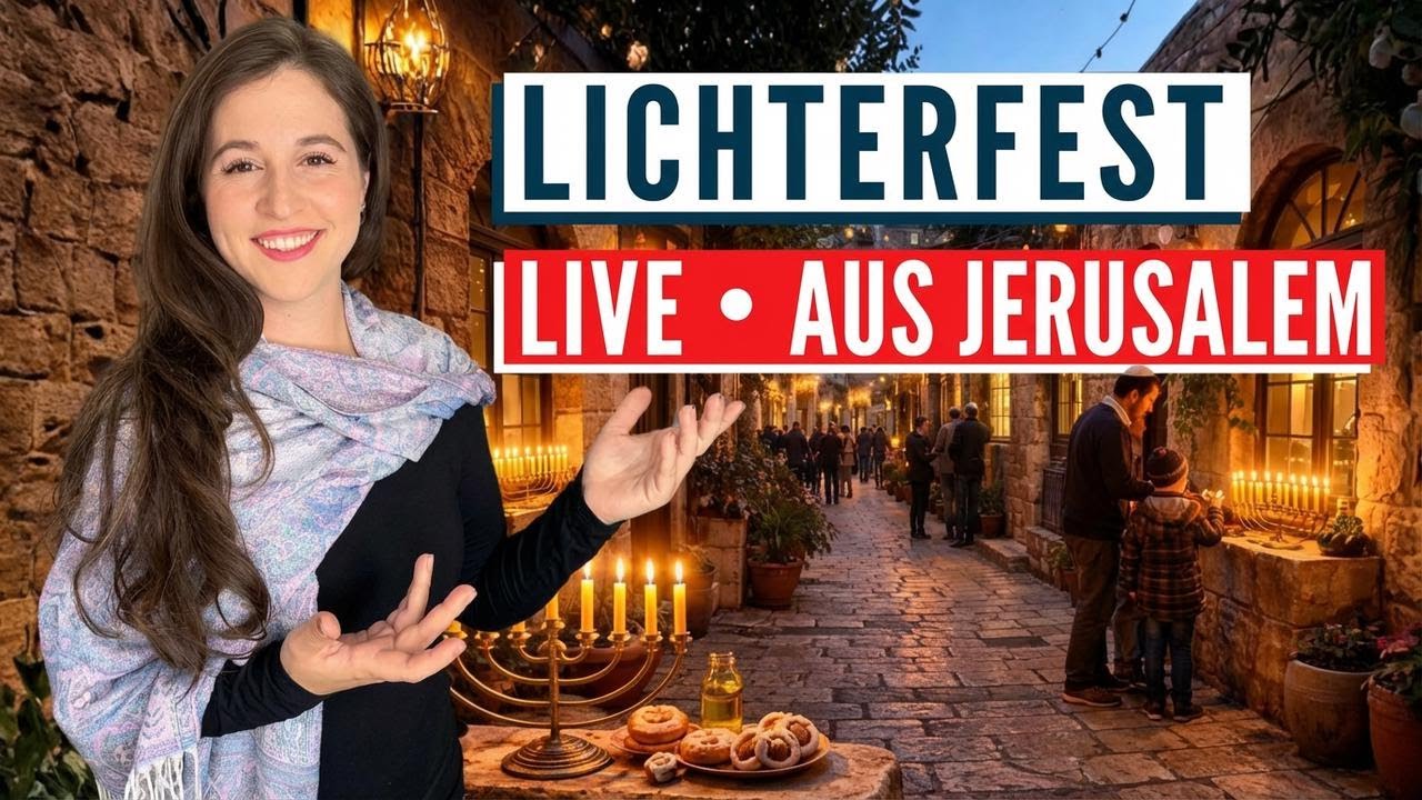 Kampf Licht gegen Dunkelheit! Israel mit Aline