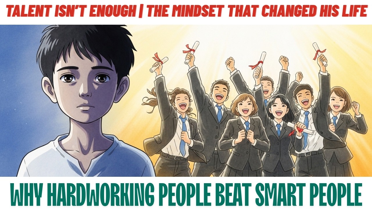 Почему трудолюбивые люди превосходят умных | Мораль истории