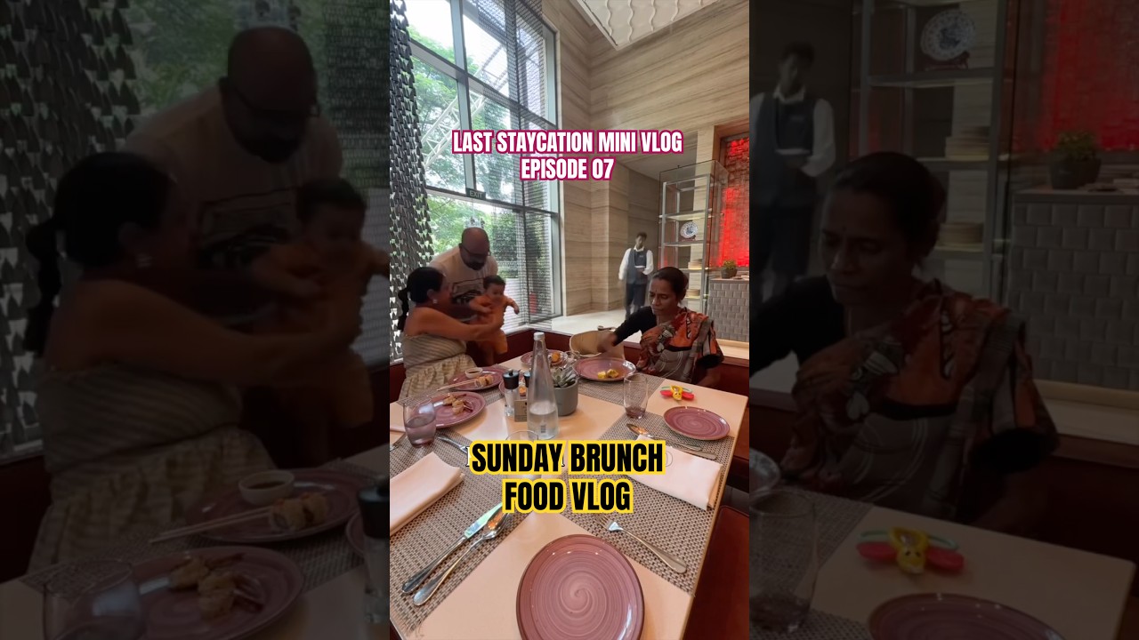 SUNDAY BRUNCH FOOD VLOG - STAYCATION MINI VLOG EPISODE 07 (last one!)