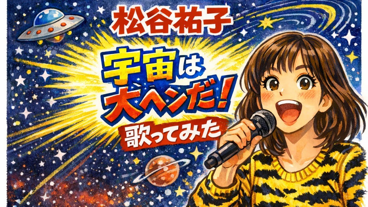 【歌ってみた】松谷祐子「宇宙は大ヘンだ！」【うる星やつら / アニソン / 懐メロ / 名曲 / うたスキ動画】