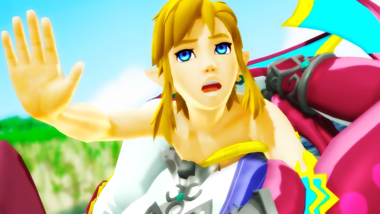 NOT WHAT YOU THINK IT IS! - Sidon x Link (The Legend of Zelda Breath of the Wild Animation) 【MMD】