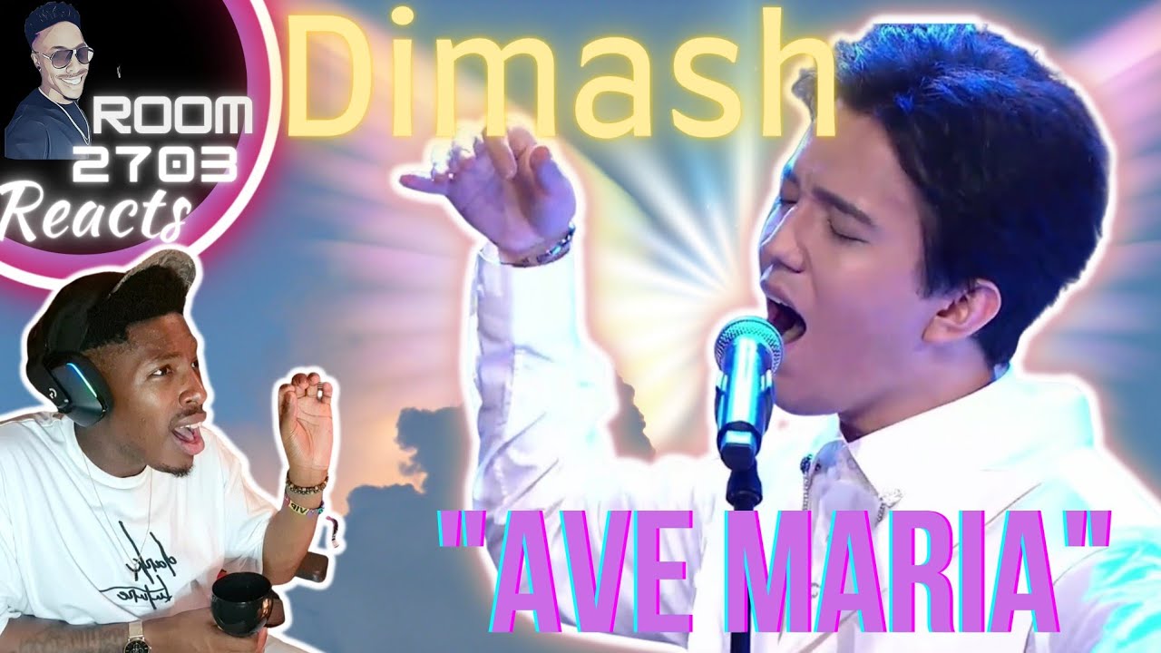 Dimash Reaction "Ave Maria"  ABSOLUTELY JAW-DROPPING! 😲💯