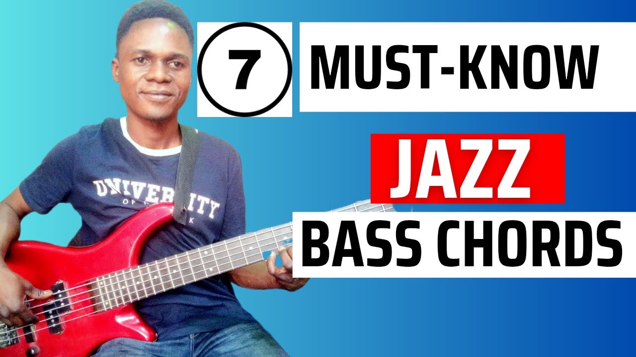 7+ MUST-KNOW Jazz Bass Chords 2026 (BEGINNER BASS LESSON)
