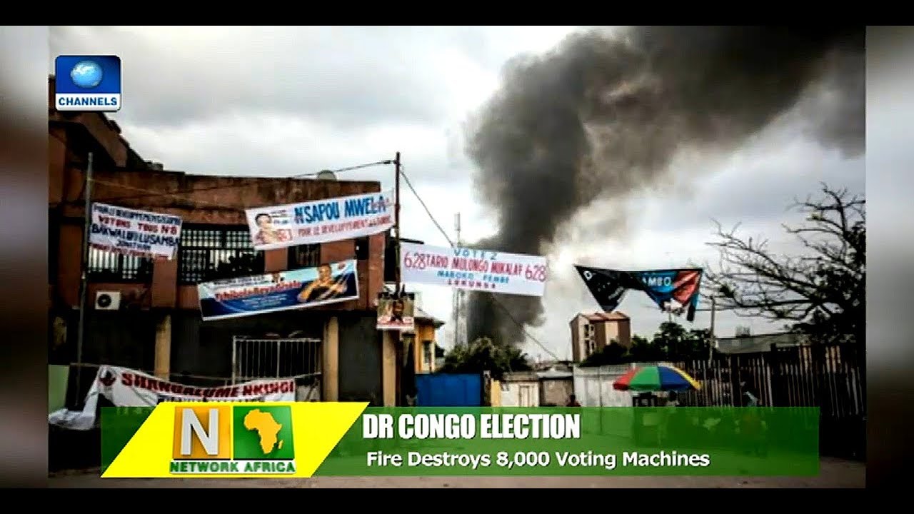 Fire Destroys 8,000 Voting Machines In DR Congo, Days To Election |Network Africa|