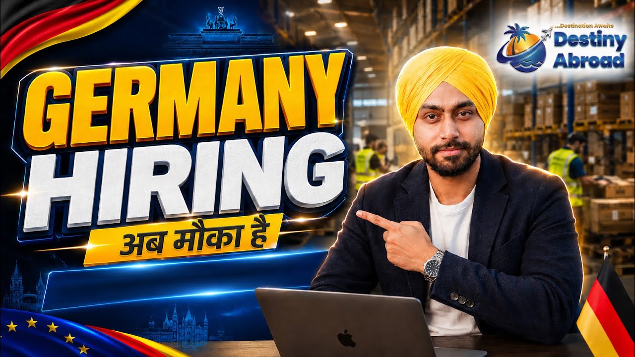 Germany Urgent Hiring | Germany work permit visa 2026