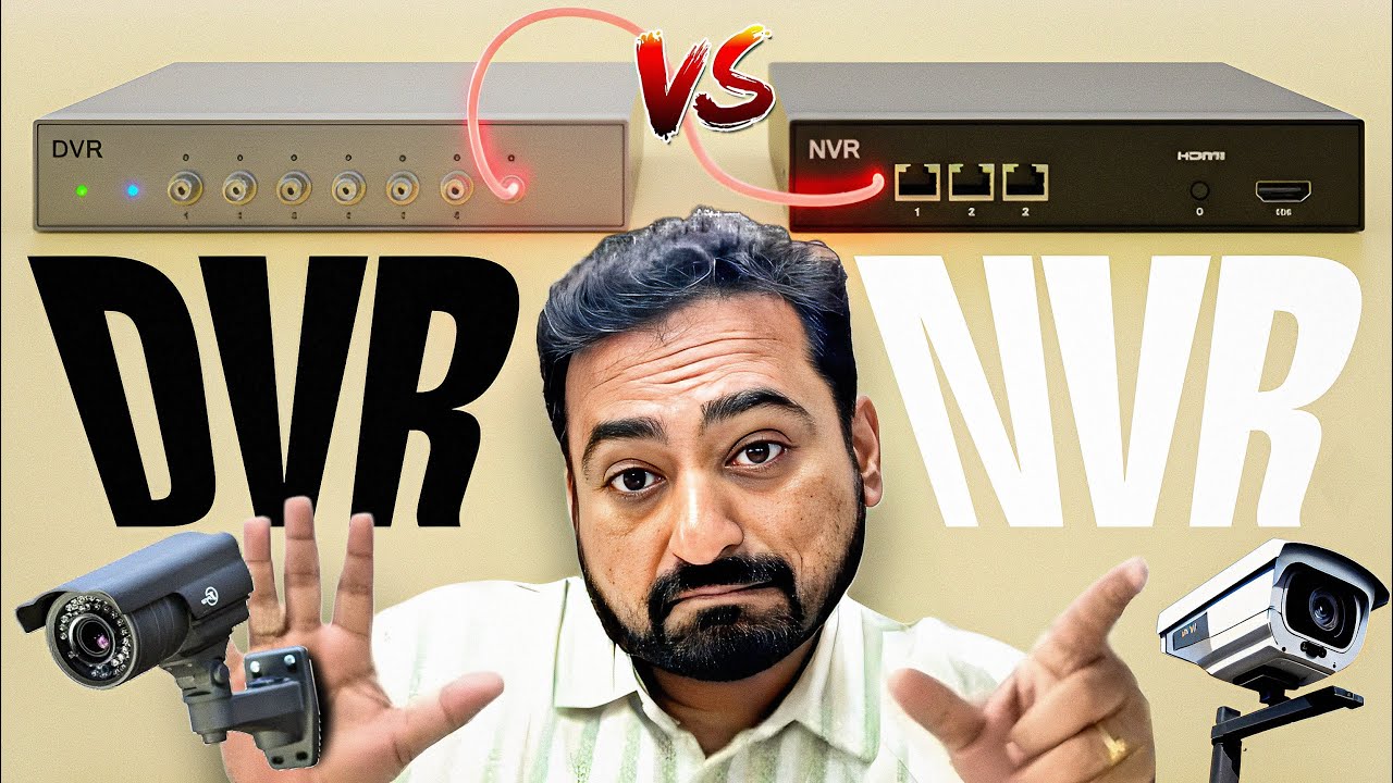 DVR vs NVR Explained in Hindi | कौन सा CCTV System बेहतर है? | CCTV Camera Full Guide