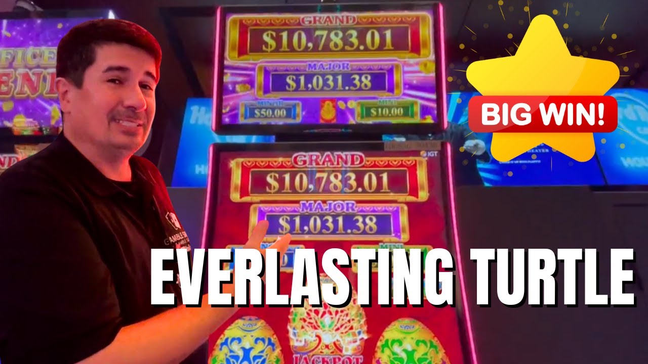 BIG WIN! IGT's Everlasting Turtle 🐢🎰 Multiple Fun Bonuses!