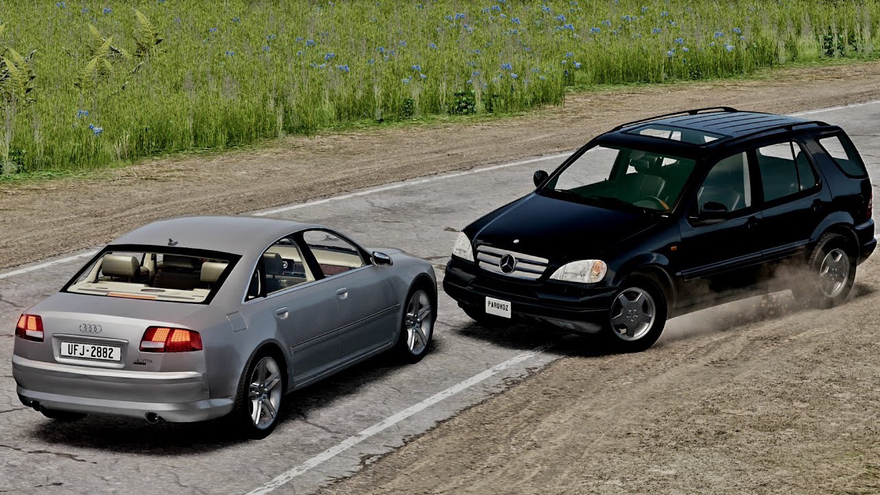 Realistic Car Crashes #110 - BeamNG Drive