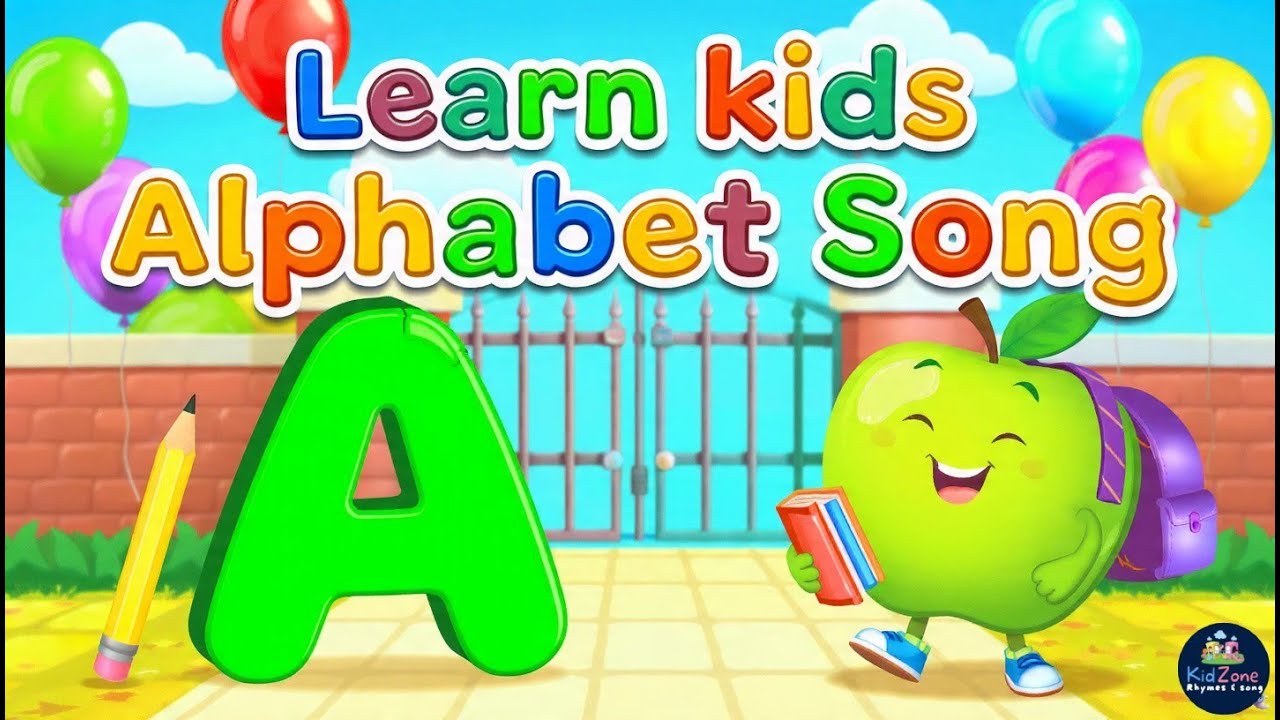 🎶 ABC Song with Actions  Dance & Learn Alphabet for Kids