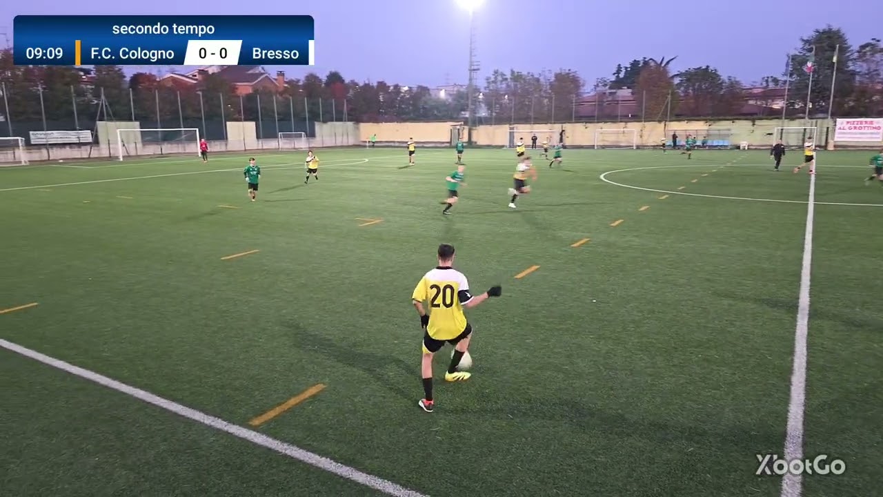Secondo tempo F.C Cologno -Bresso 2-0