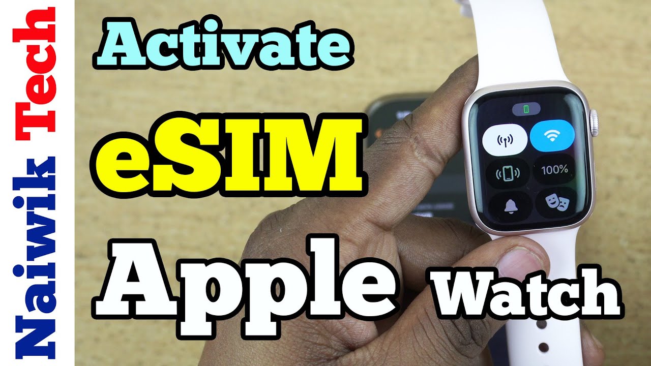 Как активировать eSIM на Apple Watch Series 9 Cellular || Настройка Jio eSIM