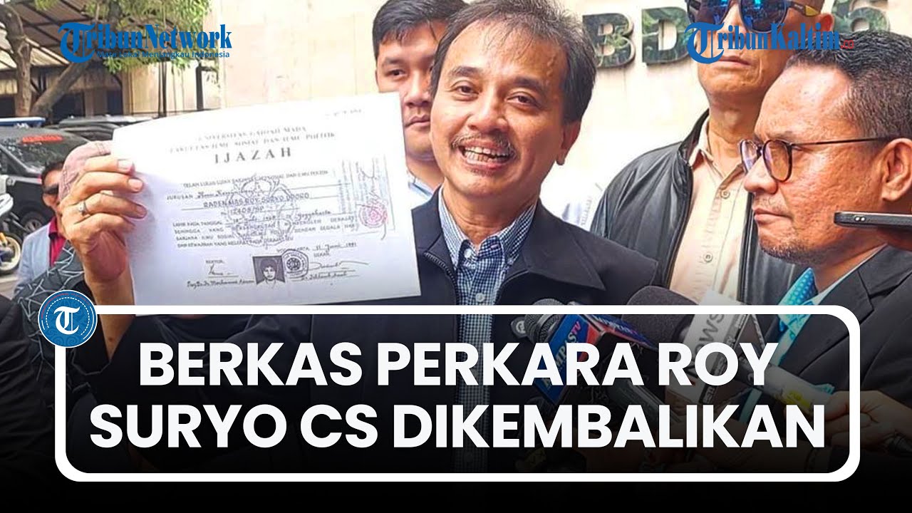 Babak Baru Kasus Dugaan Ijazah Palsu Jokowi, Kejaksaan Kembalikan Berkas Perkara Roy Suryo Cs