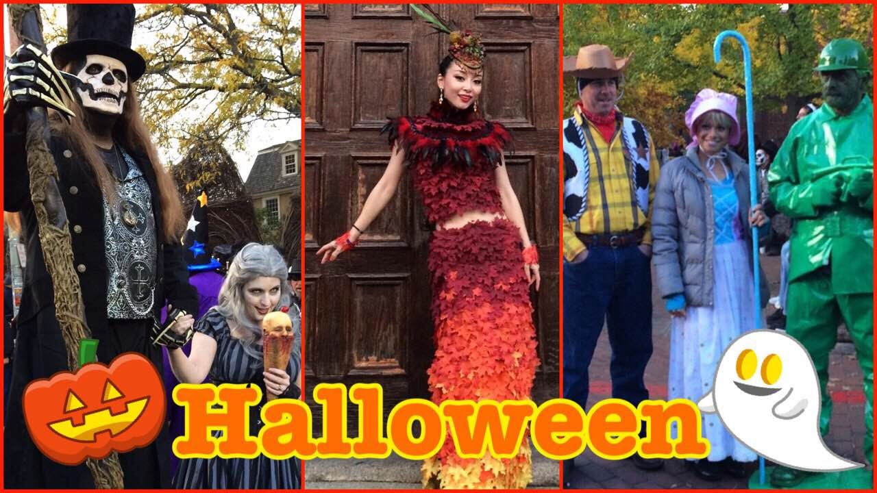 本場アメリカのハロウィンへ行ってみた in Salem - 2015.10.31 SasakiAsahiVlog