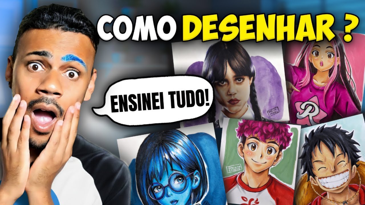 COMO DESENHAR MELHOR DO ZERO - Alleno Crafts