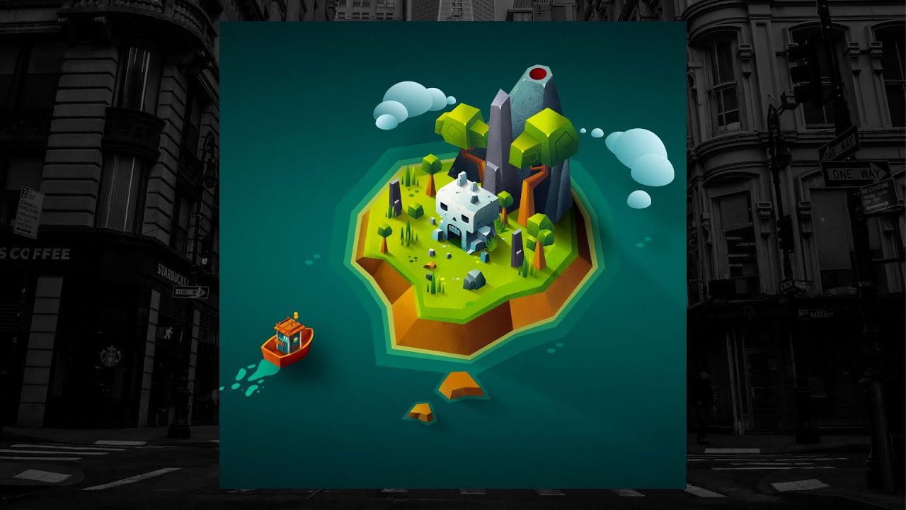 Isometric island - SpaadArt