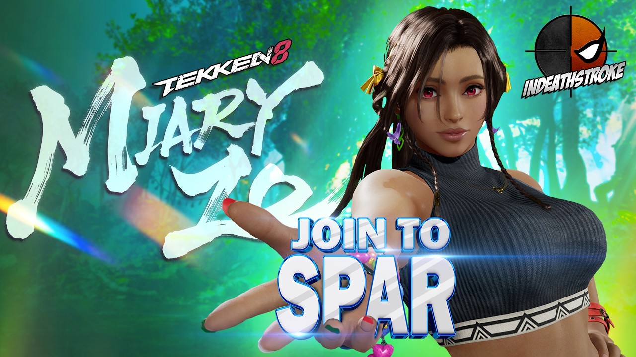 Miary Zo | Sparring with viewers | Tekken 8 India