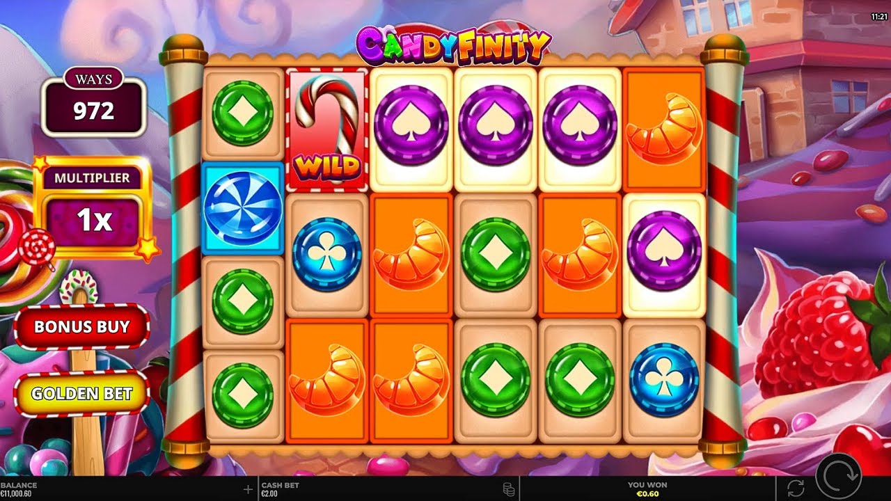 Candyfinity Online Slot from Yggdrasil