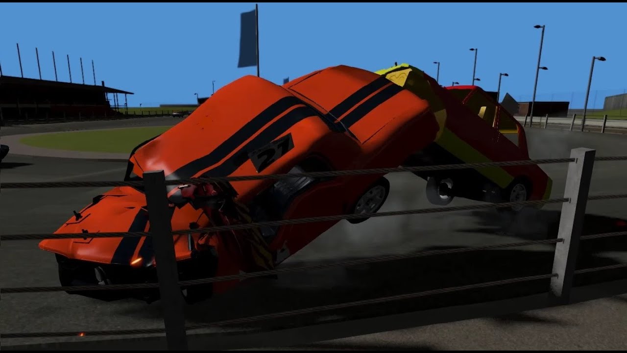 Beamng Banger Racing Crashes 12