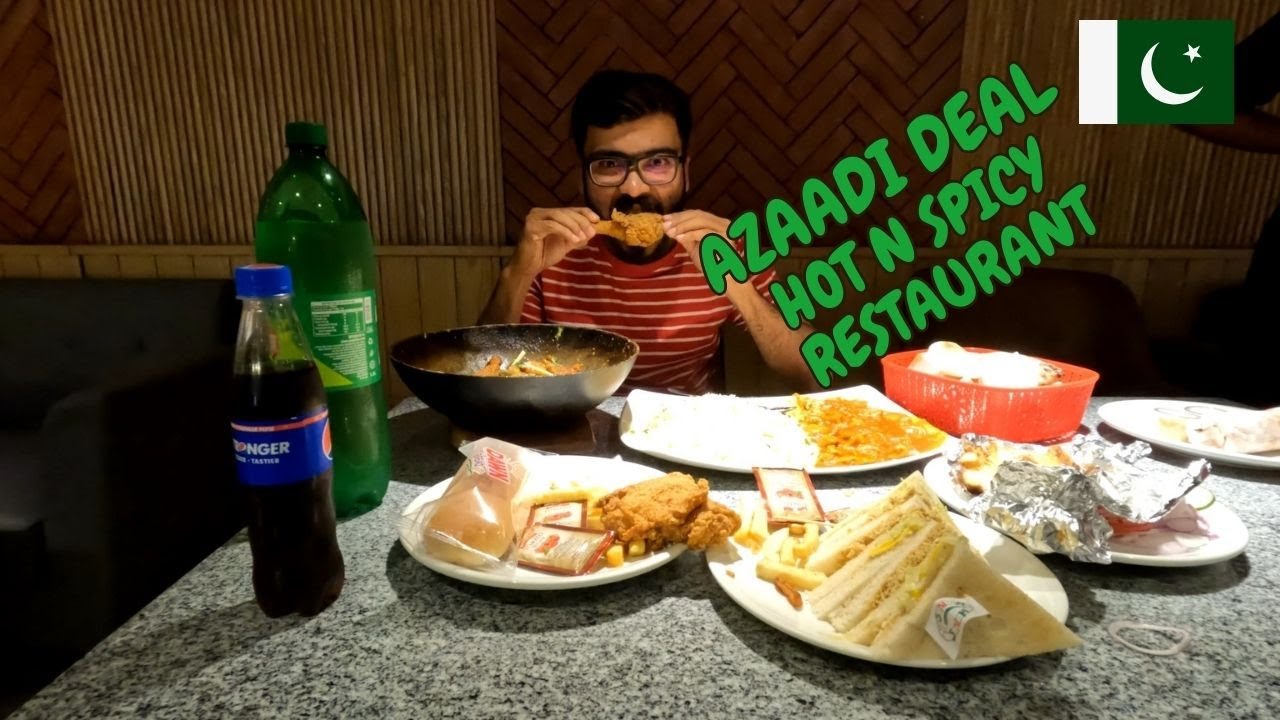 Best Deal at Hot N Spicy Restaurant Karachi | Food Vlogs | Fast Food Karachi