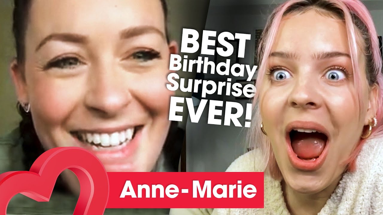 Anne-Marie is absolutely shocked by her birthday surprise! 🎂