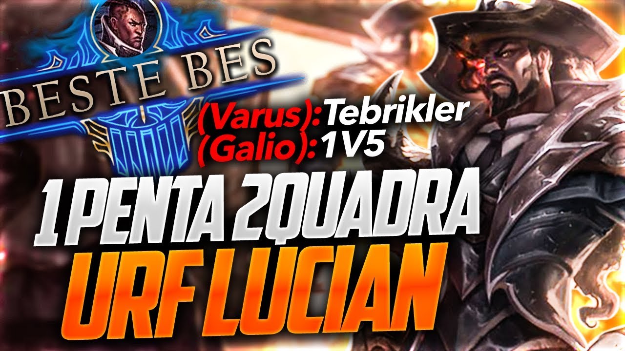 1 PENTA 2 QUADRA 55 KİLL !! LUCİAN URF !! 0 SANİYE E !! ŞAMPİYON YERİNDE DURMUYOR !! | Ogün Demirci