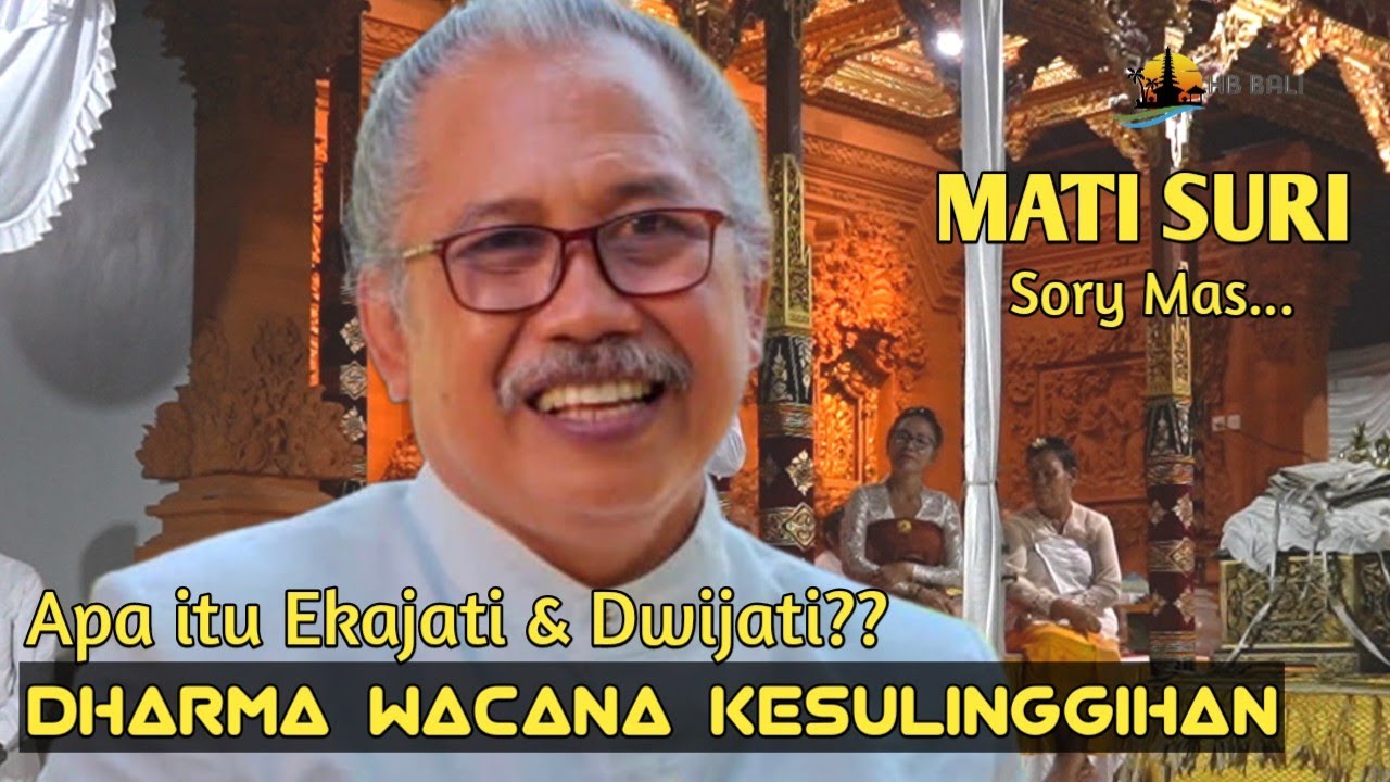 LUCU😂 DHARMA WECANA Ida Pandita Mpu Jaya Acharya Nanda - Munggah Bhawati di Tegaljaya