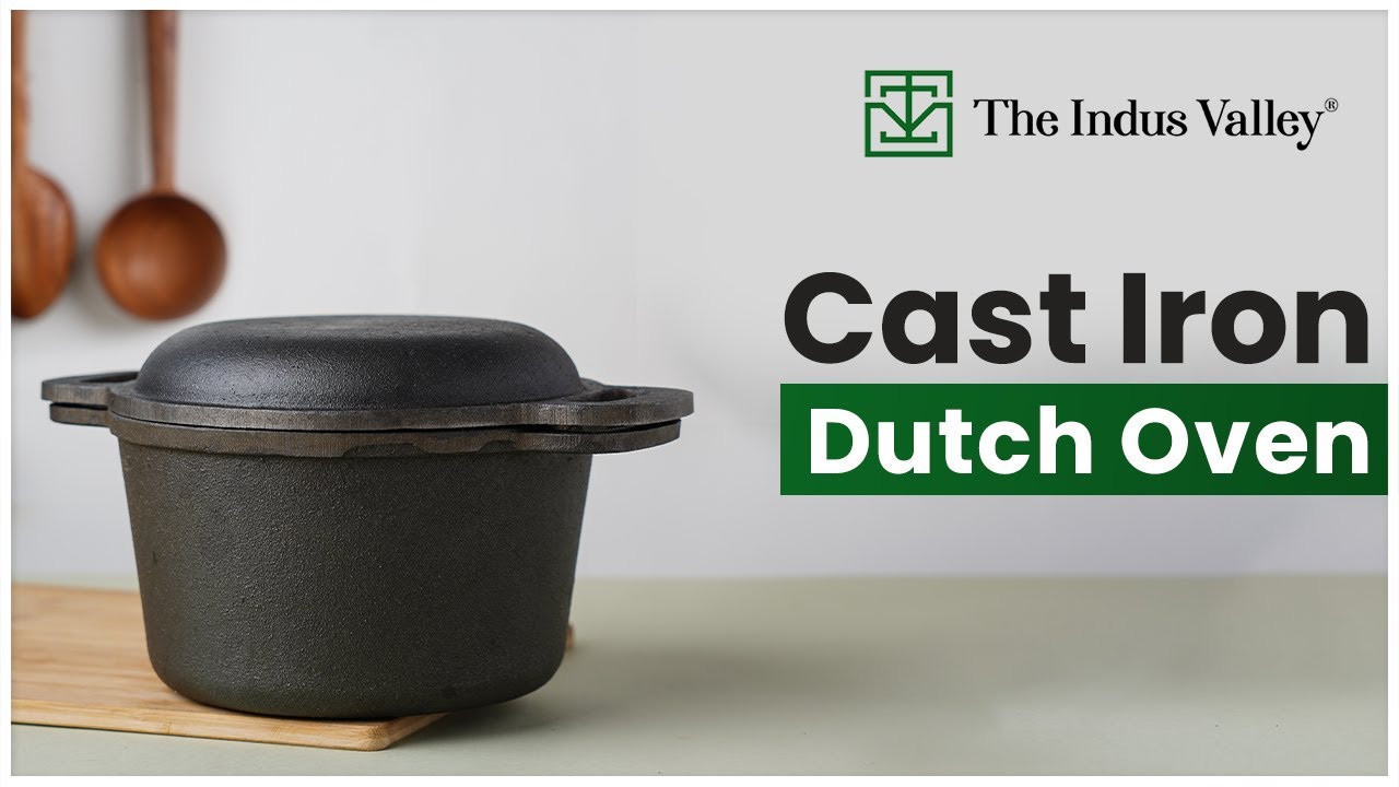 Cast Iron Dutch Oven with Lid | Product Overview | The Indus Valley