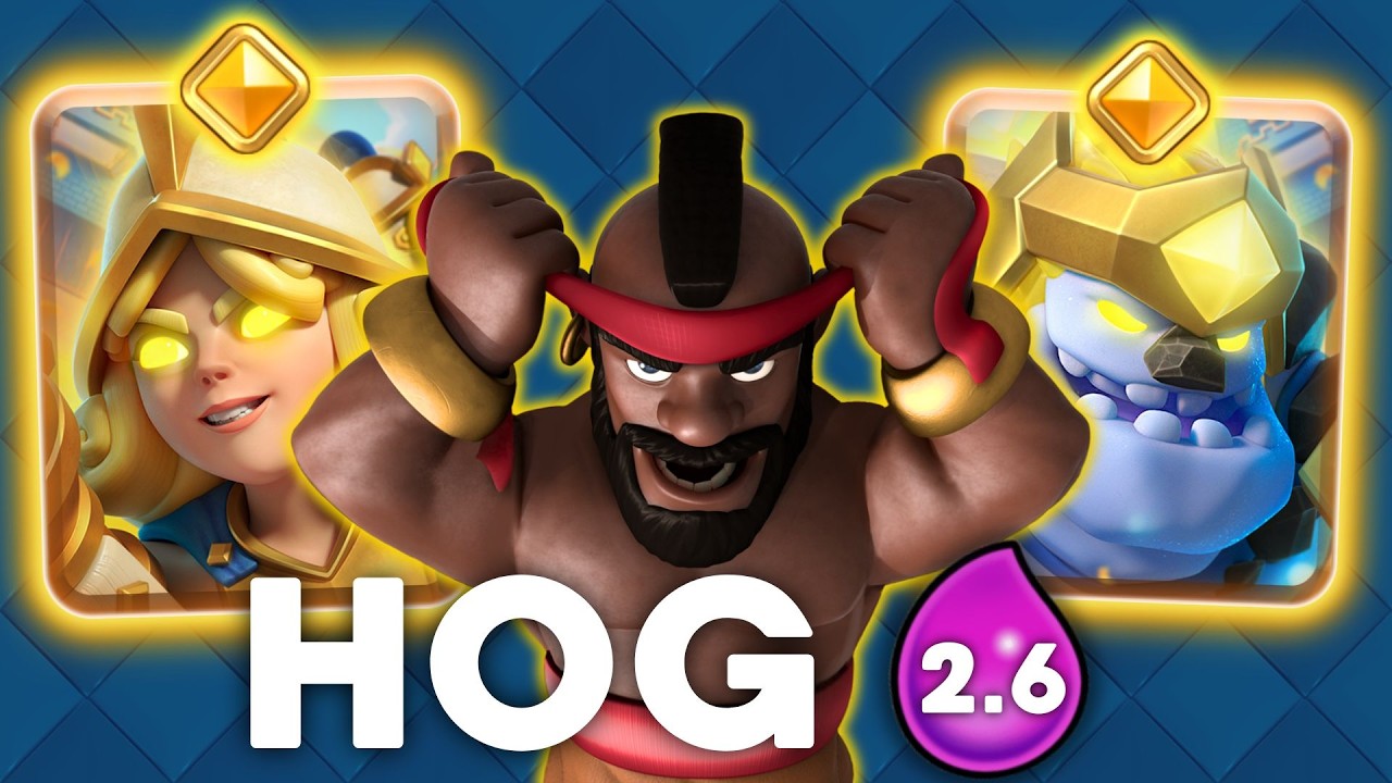 МОЙ ЛУЧШИЙ ГЕЙМПЛЕЙ НА ХОГЕ 2.6? 😳 ч.37 | Clash Royale