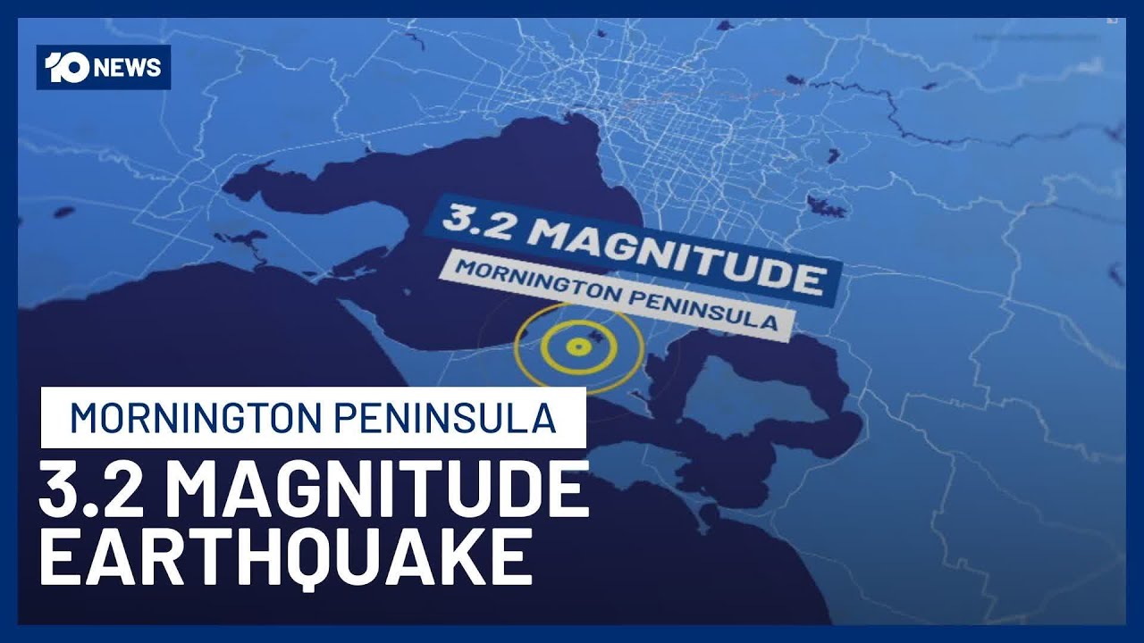 Victoria Wakes To 3.2 Magnitude Tremor In Rare Australian Earthquake | 10 News
