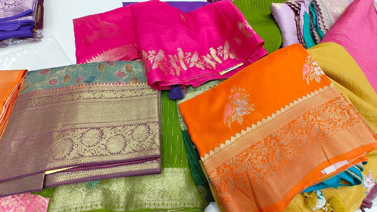 Rk Collections latest Sarees ||fancy |pattu sarees ||rk Collections latest video |rk Collections