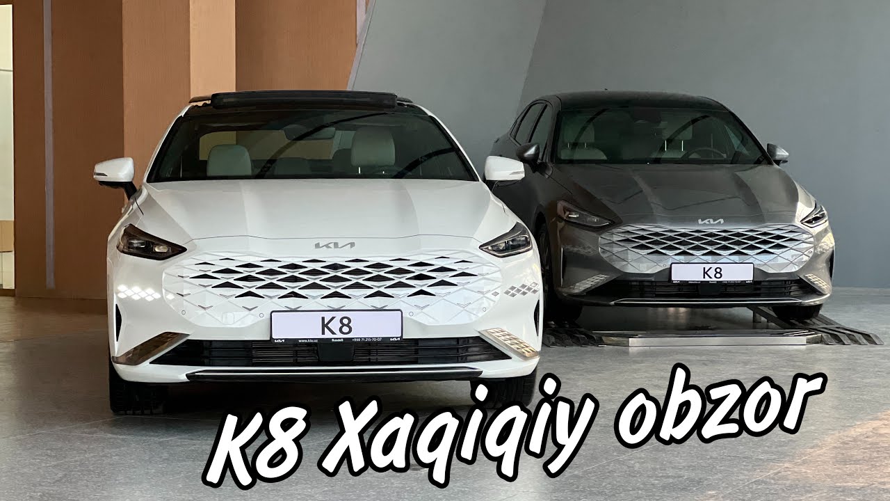 KIA K8 2022 Birinchi obzor Uzbekistonda
