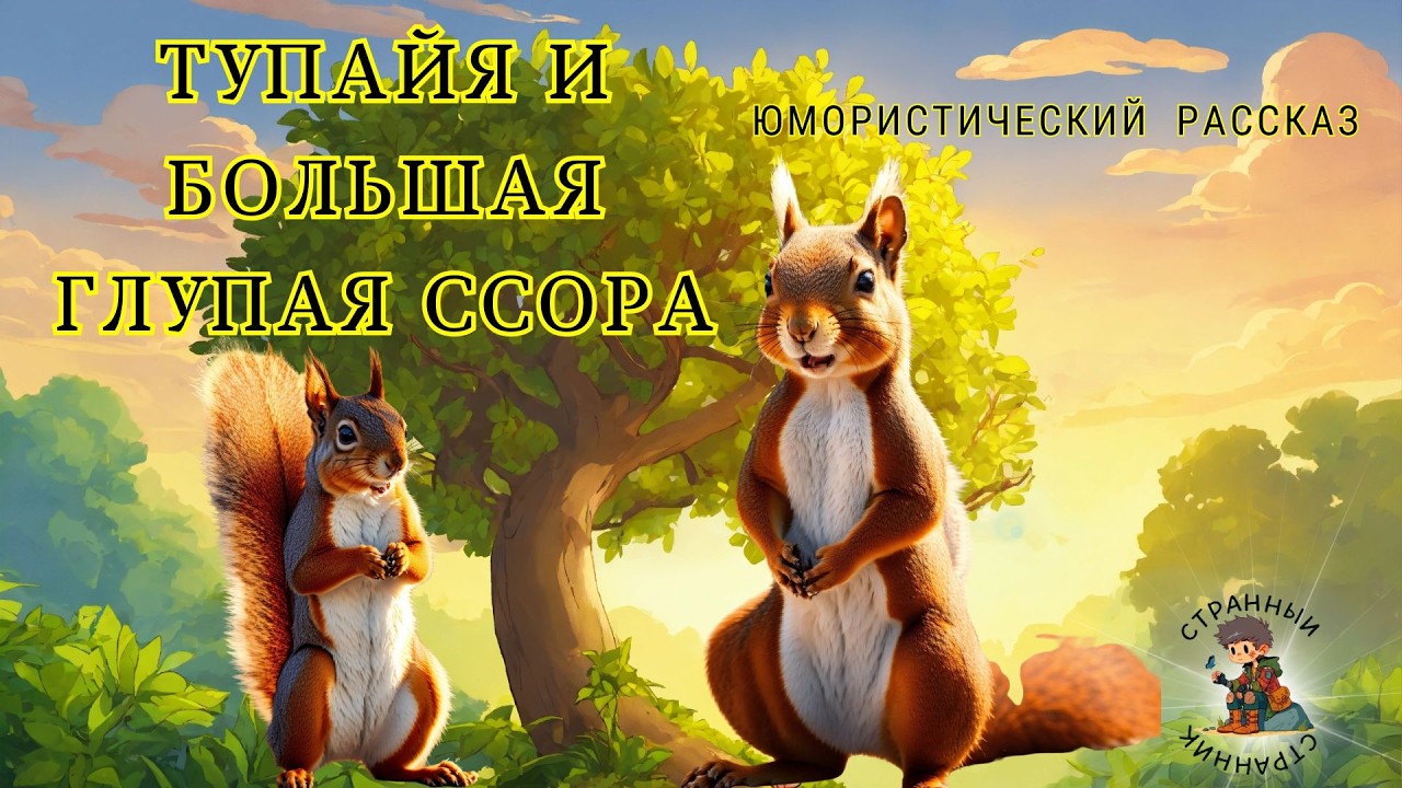 Тупайя и большая, глупая ссора