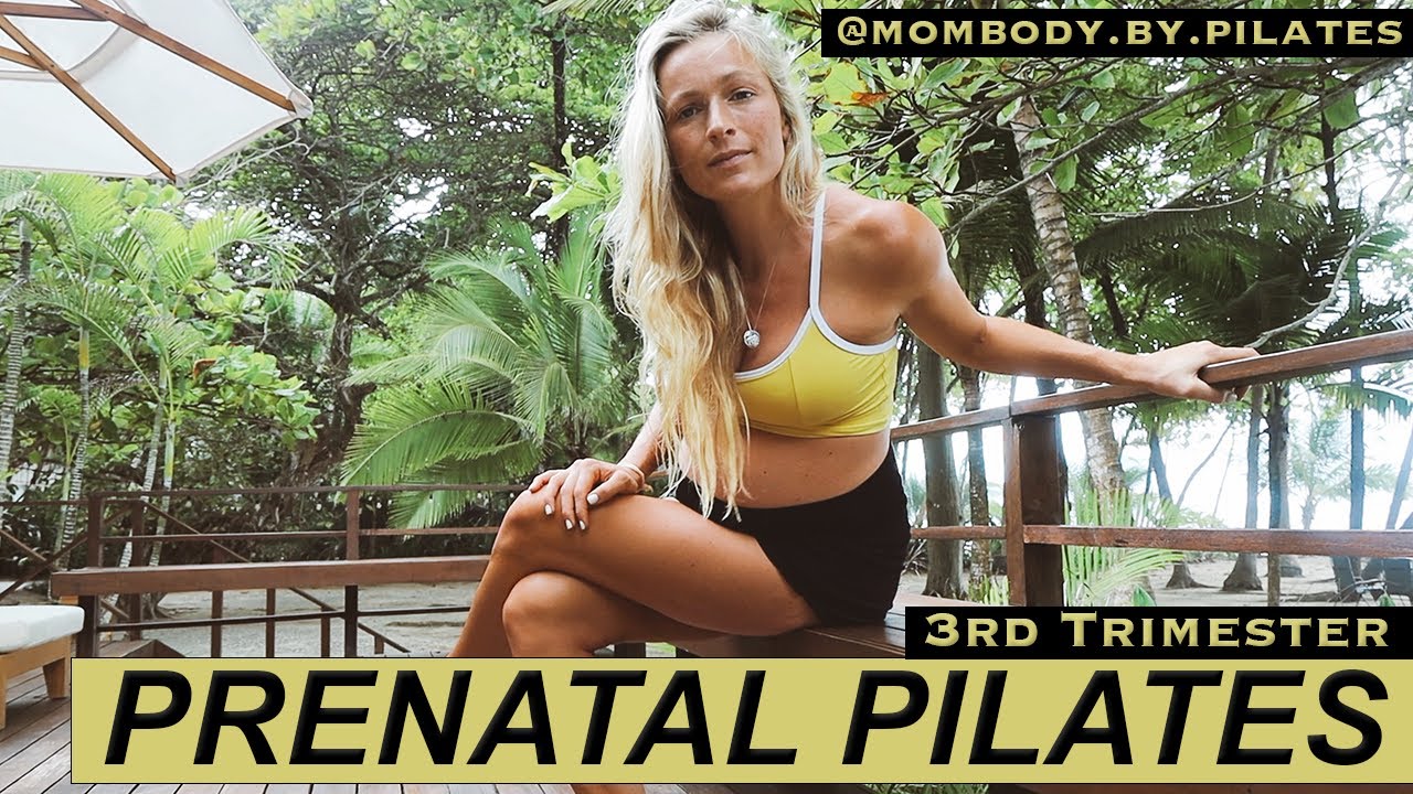 19 min FULL BODY PRENATAL PILATES WORKOUT [safe for all trimesters] @mombody.by.pilates #55