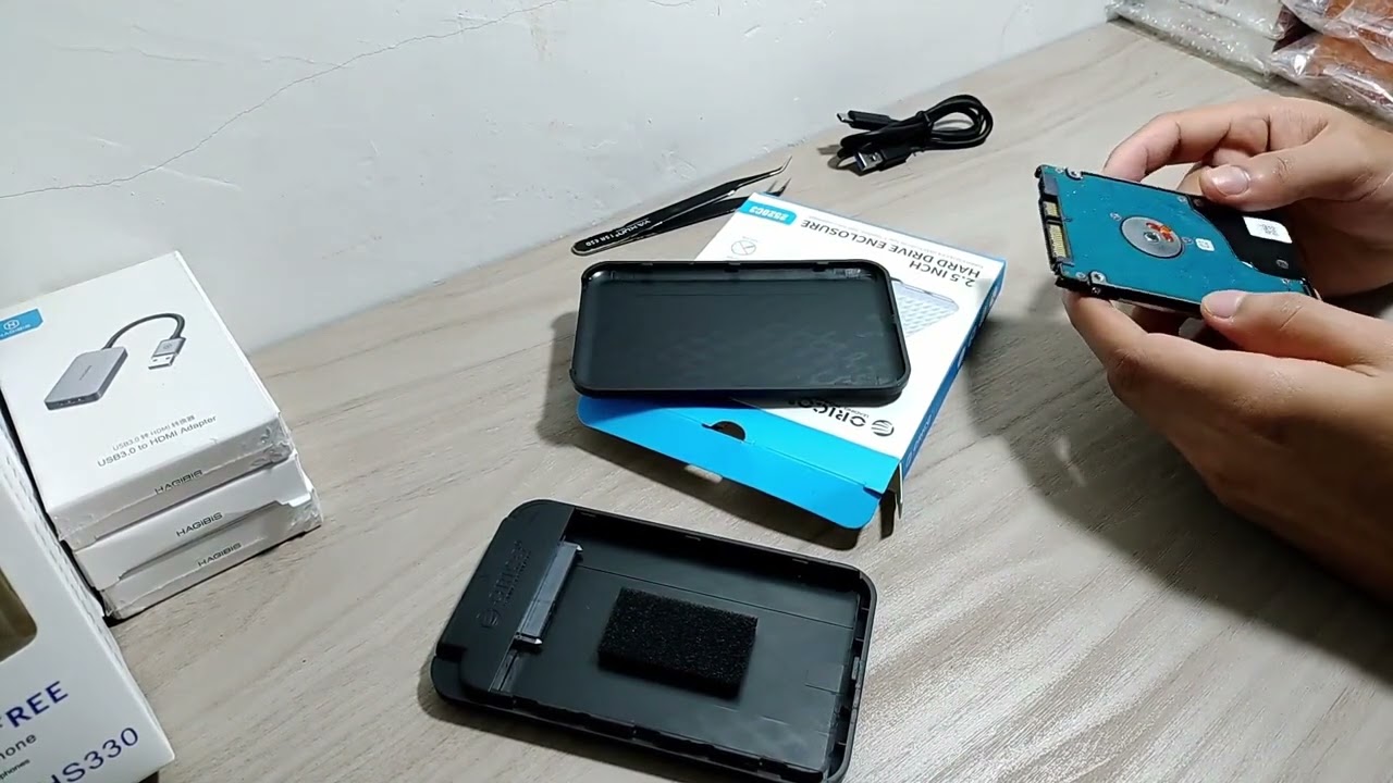Review y Pruebas ✅ Enclosure Case 2.5 Inch HDD/SSD Case Usb 3.0 5Gbps USB C | Orico