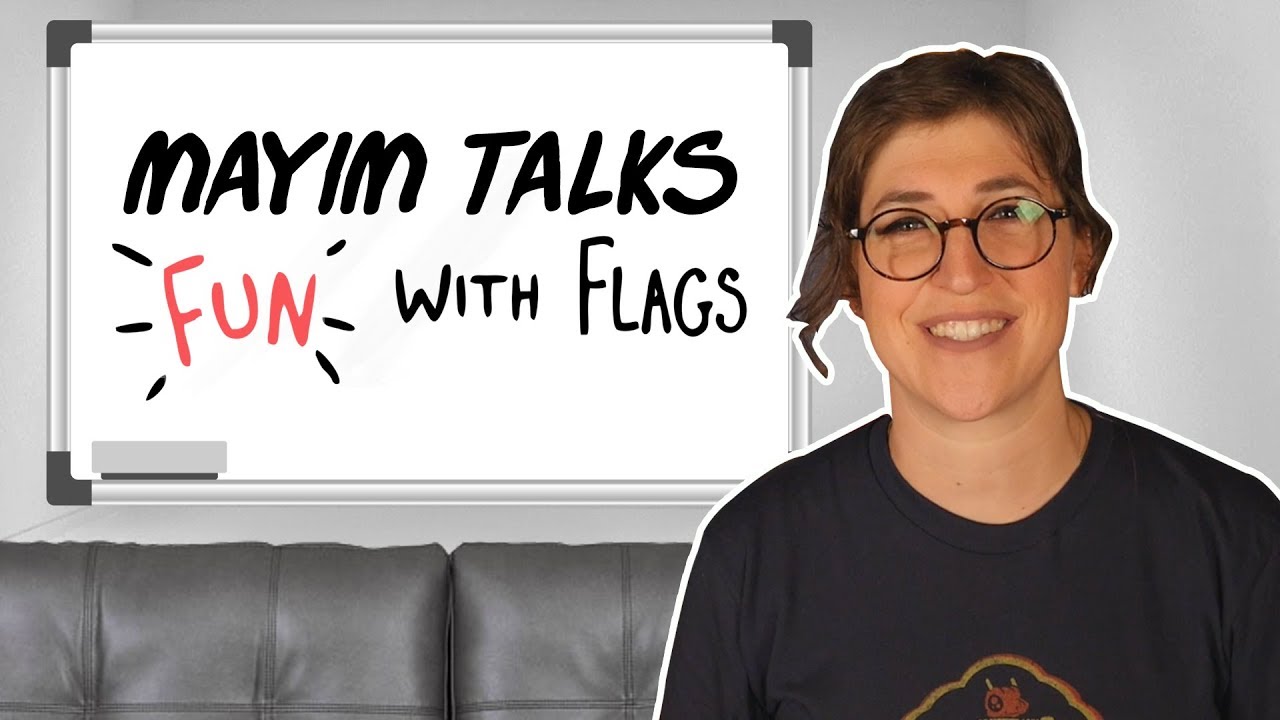 Talking Fun With Flags on The Big Bang Theory || Mayim Bialik