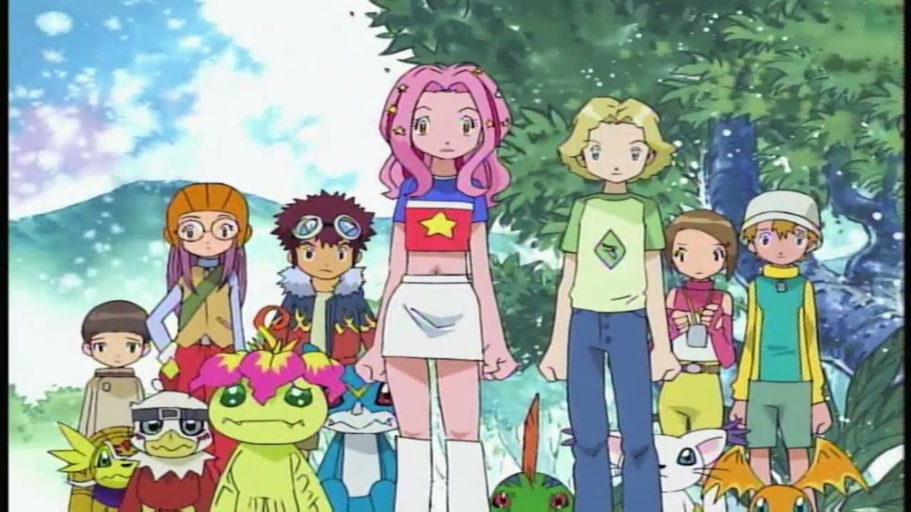 Digimon Season 2 ~ Mimi Tells Michael About The Digimon Emperor