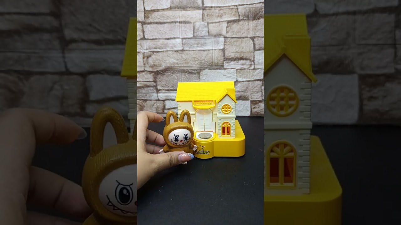 Очень необычный домик Пикачу 🏠 мини-лабубу