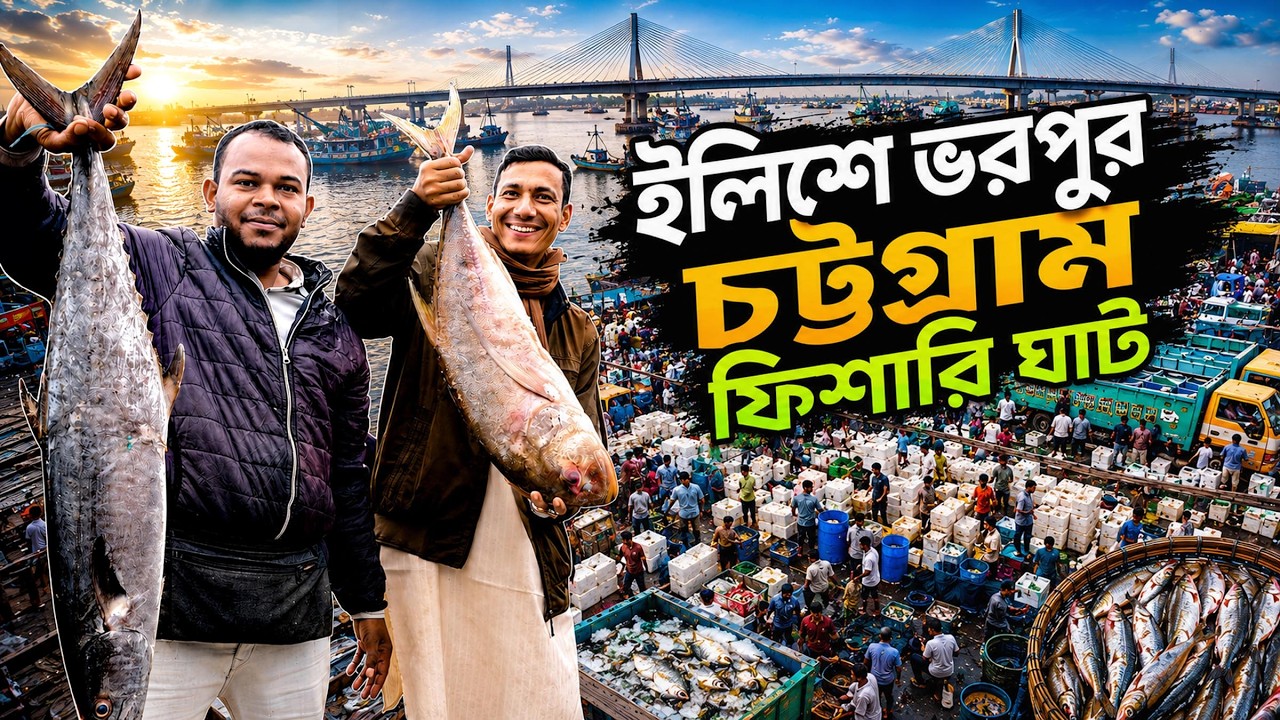 ২০০ বছরের ঐতিহ্যবাহী মাছের আড়ৎ || চট্টগ্রাম ফিশারি ঘাট || Fishery Ghat